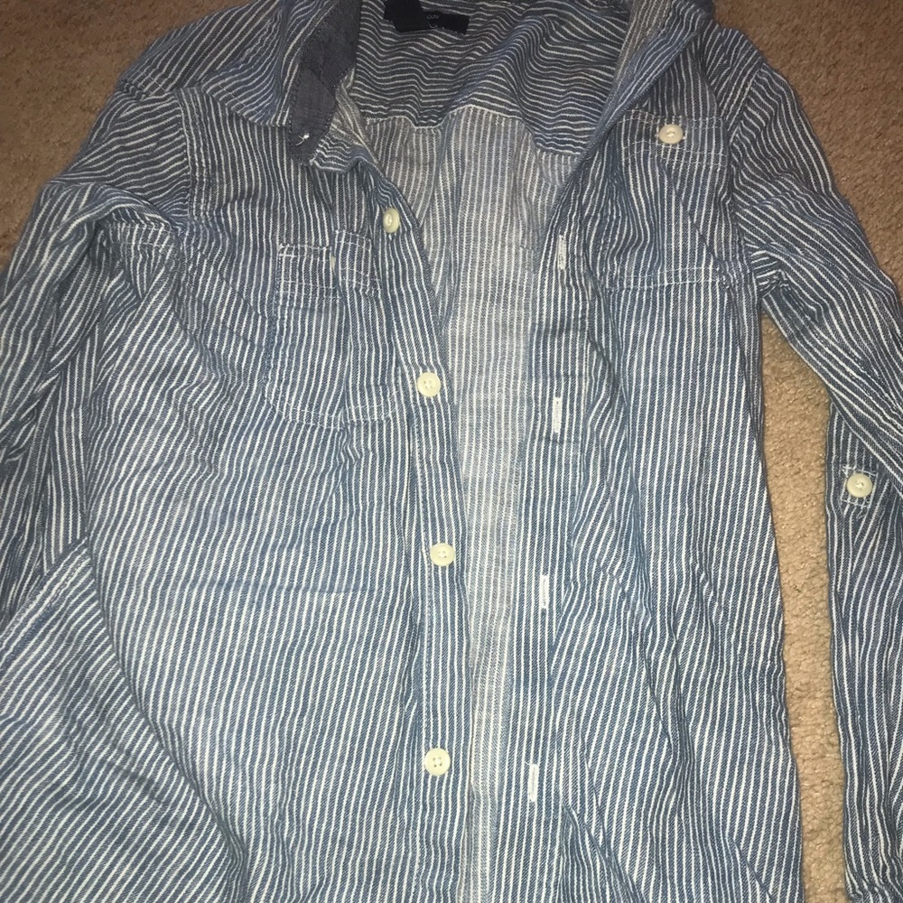 Denim button up - Picture 2 of 3